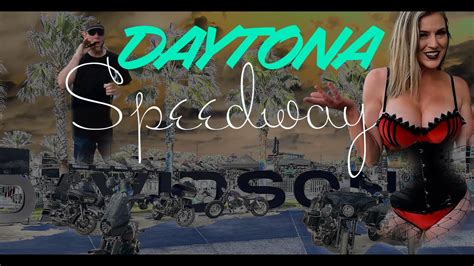 Florida Daytona Bike Week At The Daytona Speedway Youtube