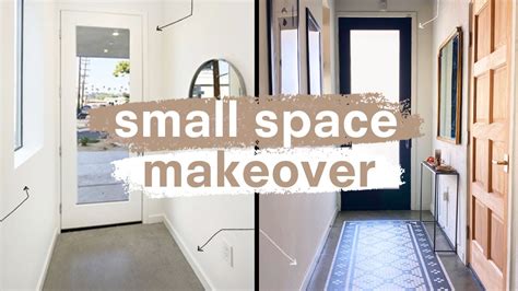 DIY Entryway Transformation Small Space Hacks YouTube