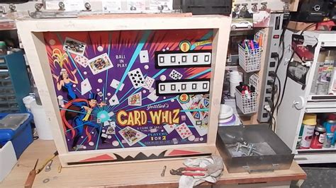 Vic Camp Pinball Gottlieb Card Whiz Part Youtube