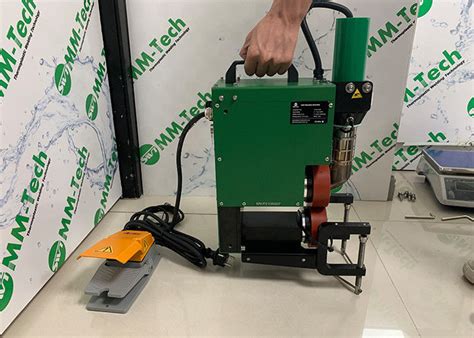 3 6kw Table Tarpaulin Hot Air Plastic Welding Machine For Hem Welding