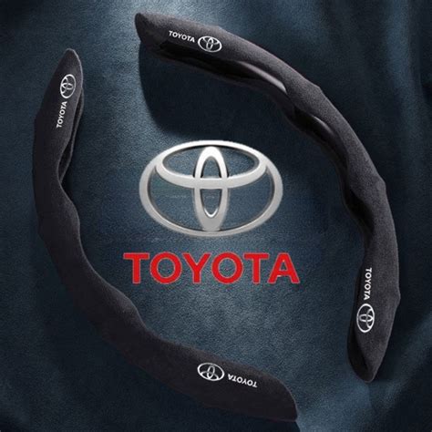 LAIFU Toyota Suede Toyota Car Steering Cover Car Accessaries For