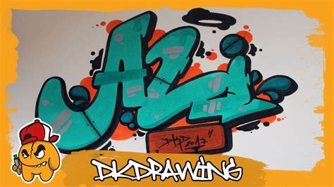 How To Draw Graffiti Names Ali 31 Youtube