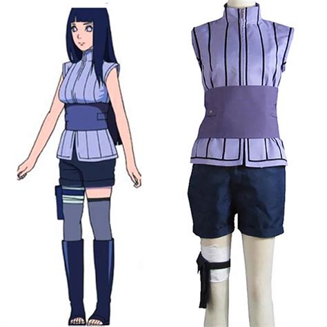 2018 Movie The Last Anime Naruto Hinata Hyuga Cosplay Costume Sexy