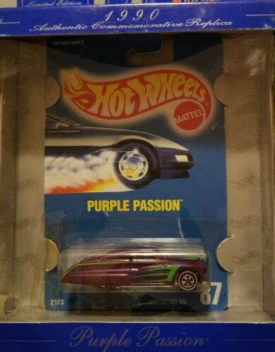 🔥hot Wheels 30 Years 1990 Purple Passion New🔥 74299188398 Ebay