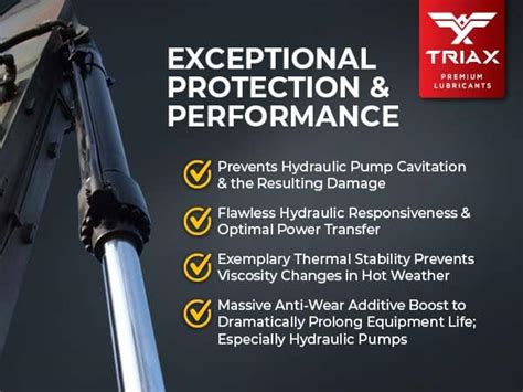 Triax Premium HLP Hydraulic Oil 46 Powerflow 6000 Hour Extended Life