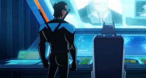 Nightwing And The Battle Over His Plump Butt Inside The Dc Animated