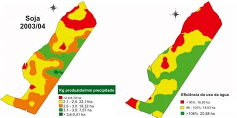 Rela O Entre Produ O De Gr Os E Precipita O E Efici Ncia Do Uso Da