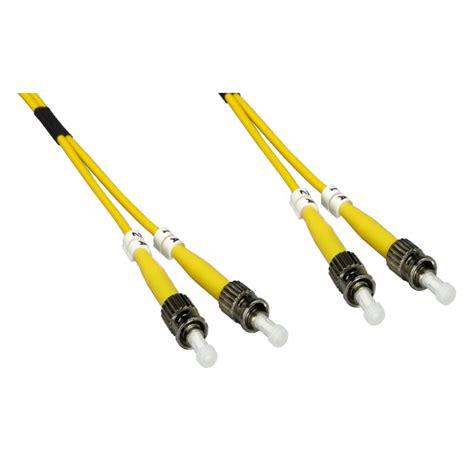 10 Meter ST ST Singlemode Duplex Fiber Optic Cable 9 125