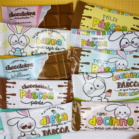 Barra De Chocolate Personalizada Elo7 Produtos Especiais