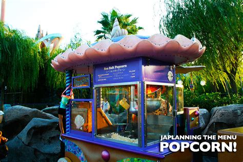 Japlanning The Menu Tokyo Disney Resort Popcorn —