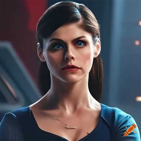 Alexandria Daddario As Star Trek Captain In Strange New Worlds