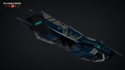 Artstation Planetside Arena Carrier Dropship Later Ported To