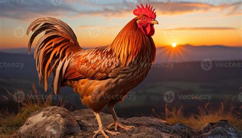 Rooster Sunrise Stock Photos, Images and Backgrounds for Free Download