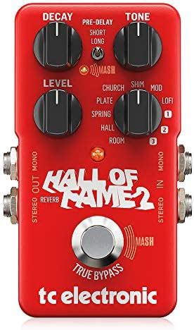 TC Electronic HALL OF FAME 2 REVERB Iconico Pedale Riverbero Con