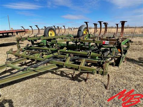 24 John Deere 1010 Field Cultivator Hang On Harrows Rear Hitch