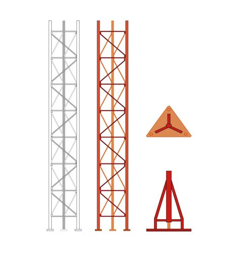 Estructura Arriostrada Ferroval Fabricante De Torres Arriostradas Y