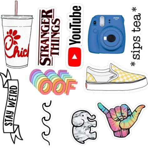 Cool Aesthetic Sticker Ideas To Draw References - Best Lab