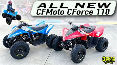 All New CFMoto CForce 110 Youth ATV LOADED With Features YouTube