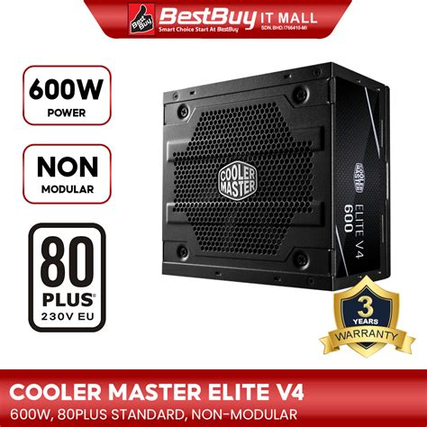 Cooler Master Elite V W Power Supply Mpe Acabn Uk