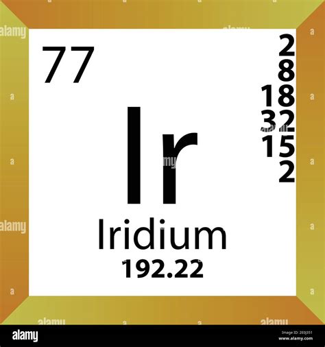 Ir Iridium Hi Res Stock Photography And Images Alamy