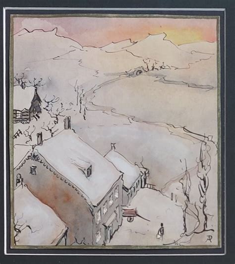 Anton Pieck Sprookjes Winters Landschap Catawiki