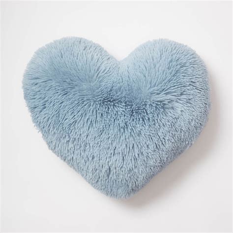 Faux Fur Heart Throw Pillow In 2021 Bed Pillows Decorative Light