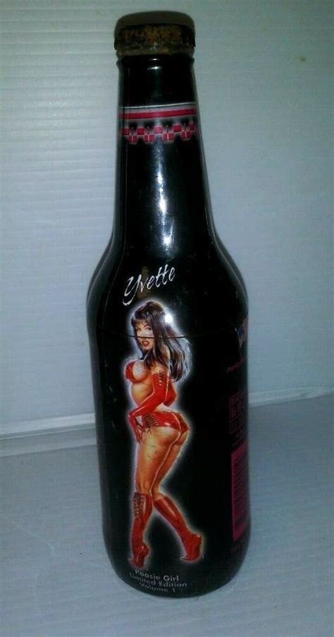 Vintage Sum Poosie Energy Drink Featuring Yvette Poosie Girl Think Pink 2004 Man Cave Bar