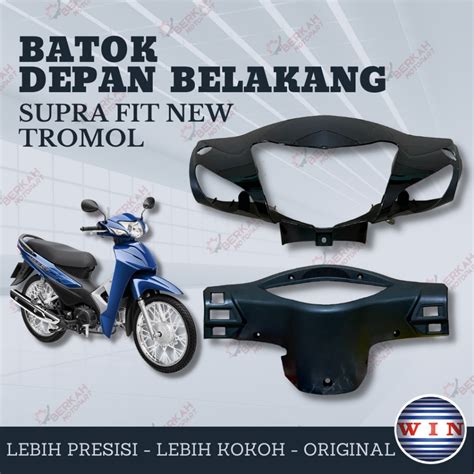 Jual Win Cover Batok Kepala Depan Belakang Honda Supra Fit New S X