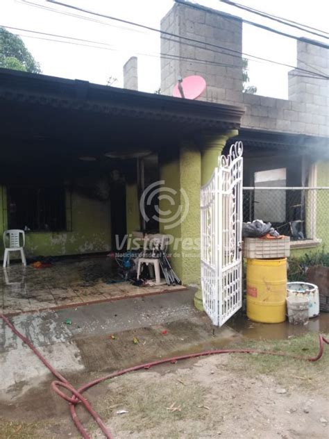 Casa Queda Reducida A Cenizas Al Incendiarse En La Tampico Altamira