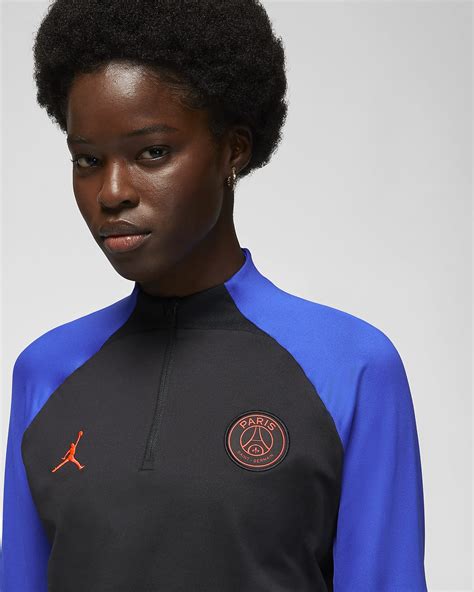 Haut Dentraînement De Football Jordan Dri Fit Paris Saint Germain Strike Pour Femme Nike Lu