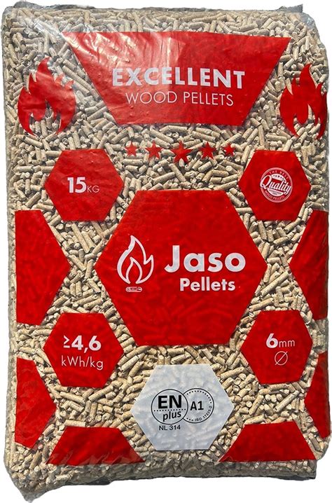 Jaso Excellent Pellets Enplus A Houtpellets Pallet Totaal