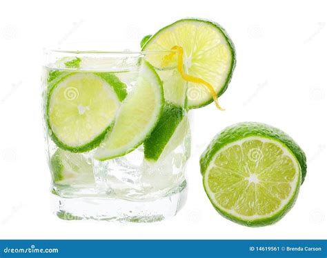 Mojito and Lime stock image. Image of mojito, clear, background - 14619561