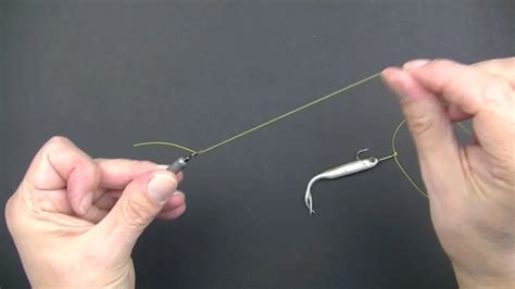 How To Tie A Drop Shot Rig Coarse Fishing Knots