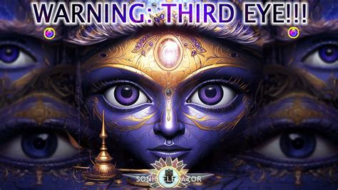 WARNING Spiritual Third Eye Your Inner Vision Activation 5 5Hz Theta