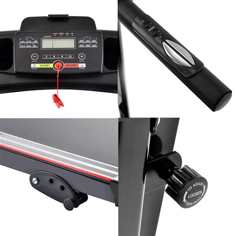 2 5hp Folding Treadmill With Incline 12km H Electric Treadmill For