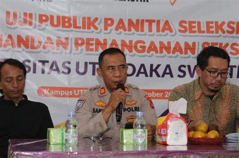 Uji Publik Calon Panitia Seleksi Satuan Tugas Penanganan Dan Pencegahan