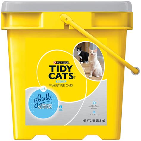 Tidy Cats Scoop For Multiple Cats With Glade Tough Odor Solutions Cat