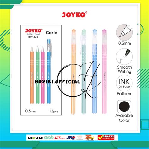 Jual JOYKO Ball Pen Pulpen Pena Joyko BP 335 Cozie 0 5 Mm Perpcs