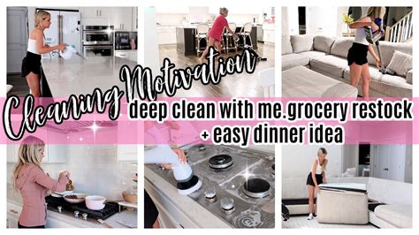 New Extreme Cleaning Motivation Grocery Restock Easy Dinner Idea