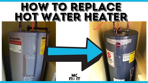 How To Replace An Electric Hot Water Heater [complete Guide] Youtube