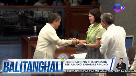 Sen Pia Cayetano Ibinotong Bagong Chairperson Ng Blue Ribbon