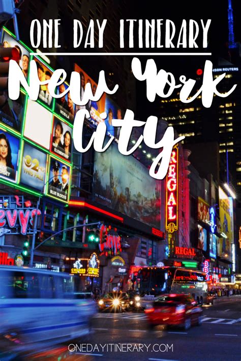 One Day In New York City Guide What To Do In New York City