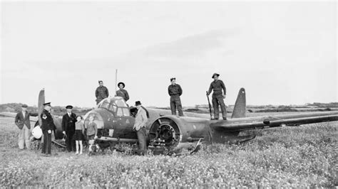 Photographs of Downed Luftwaffe Aircraft During the Battle of Britain ...