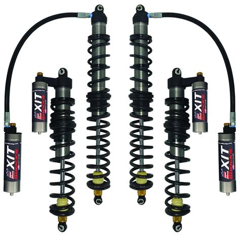 Z Broz Exit Shocks Polaris Rzr Xp4 1000 Turbo 4 Seat Fastlab Utv