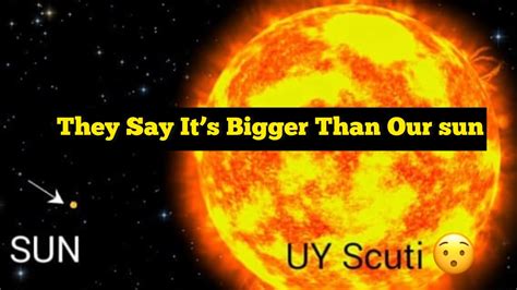 Unveiling The Cosmic Giant Meet UY Scuti The Largest Star In The