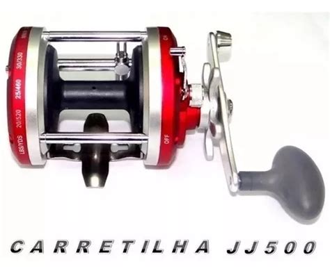 Carretilha Perfil Alto Ottoni Pesca Extra Pesada Jj Kg