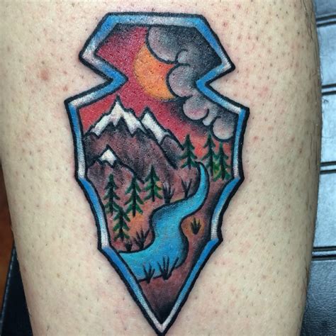 Arrowhead #tattoo #traditionaltattoo | Arrow head tattoos, Tattoos ...