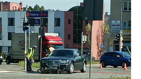 Wypadek Na Rondzie W Lublinie Rowerzystka Na Pasach Wpad A Pod Ko A