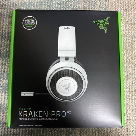 Razer Kraken Pro V2 White Oval メルカリ