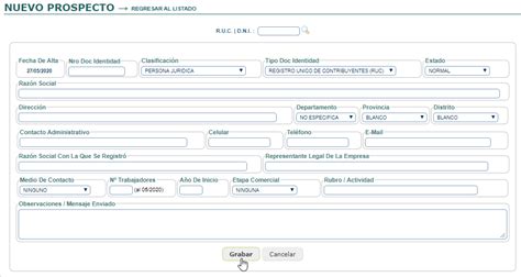 C Mo Crear Un Prospecto En El Crm Centro De Ayuda Erp Integrator